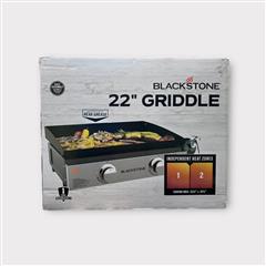 Blackstone 1666 22 in. Table Top Griddle Black & Silver